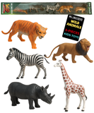 Jungle Wild Animal Figurines Set For Imaginative Play