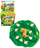 Sensory Putty Dino Gloop Green Yellow Dinosaur Toy