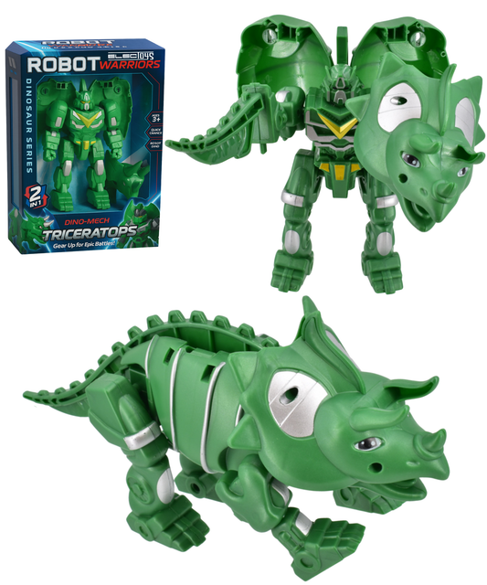 Transforming Dinosaur Robot Toys 2-in-1 Action Figure