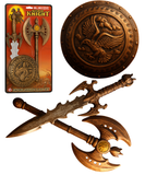 Toy Weapon Set Sword Shield Axe Knight Costume UK