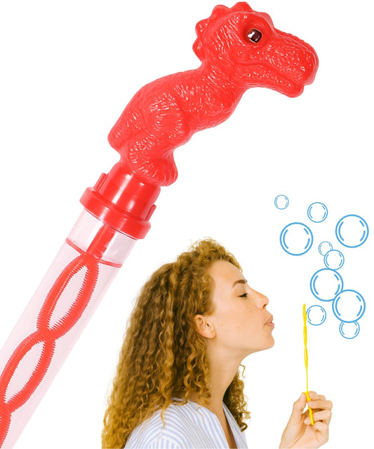 37cm Dinosaur Bubble Stick Sword Wands - 118ml Solution each stick - My Store