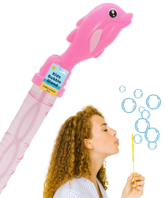 37cm Dolphin Bubble Stick Sword Wands - 118ml Solution each stick - My Store