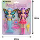 Fairy & Mermaid Play Set Dolls and Accessories Bright – dimensions