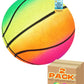 5" Neon Fluorescent Coloured Football Ball for Kids - Inflated - My Store