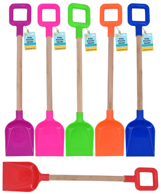50cm Plastic and Wood Spade For Sand Soil Digging Beach Toy - My Store