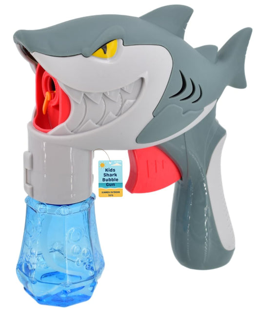 Shark Bubble Kids Toy Gun with Bubble Solution - My Store