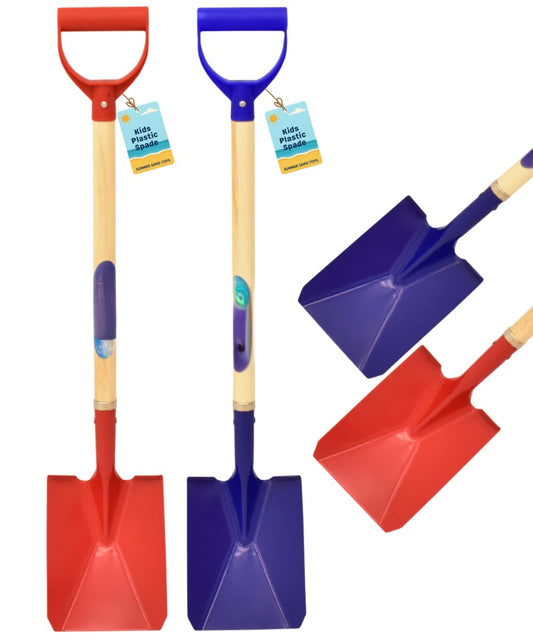 78cm Plastic and Wood Spade For Sand Soil Digging Beach Toy - My Store