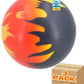 7cm Bouncing Ball with Fire Flame Hot Design Coloured Ball for Kids - My Store