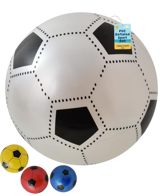 8" Air Flow Football Ball for Kids - Assorted Colours - Inflatable - My Store