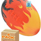 8" Rugby Ball with Fire Flame Hot Design Ball for Kids - My Store