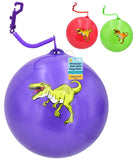 9" Dinosaur Design Ball with Keychain | Football for Kids - My Store