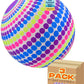 9" Dotted Dot Design Coloured Football Ball for Kids - Inflatable - My Store