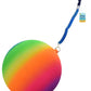 9" Neon Fluorescent Coloured Football Ball with Keychain for Kids - My Store