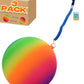 9" Neon Fluorescent Coloured Football Ball with Keychain for Kids - My Store