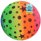 9" Rainbow Stars & Moons Design Football Ball for Kids - Inflatable - My Store