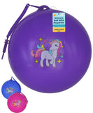 9" Unicorn Design Ball with Keychain | Football for Kids - My Store
