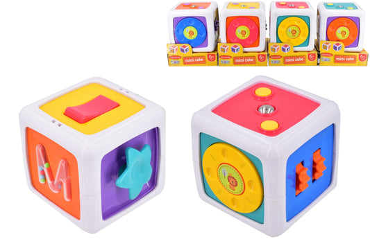 Baby Educational Mini Cube Multi-Coloured Activity Toy