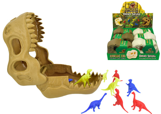 Dinosaur Skull Toy Set with Mini Dinosaur Figures