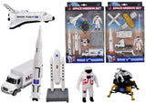 Space Mission Set Playset Kids Shuttle Astronaut Rocket
