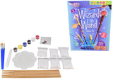 Wizard Wand Making Kit for Kids with Paint Clay Gems