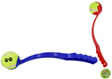 Dog Ball Thrower Long Handle Tennis Launcher Bright