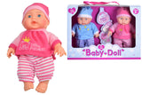 Twin Baby Dolls Small Soft Bodied Dolls with Accessories
