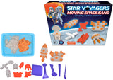Moving Space Sand Kinetic Play Set with Moulds