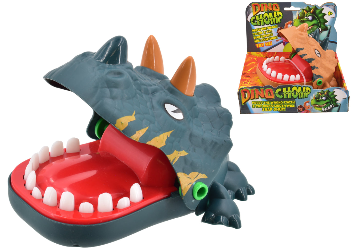 Dinosaur Bite Snap Game Handheld Toy for Children Age 6+