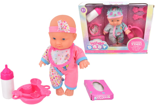 Baby Doll Feeding Accessories with Bottle and Spoon