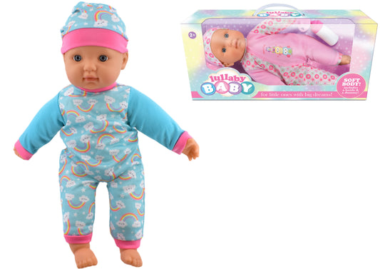 Baby Doll Soft Body Medium Size Blue Pink Outfits