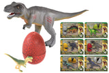Dinosaur Toy Figures with Dinosaur Eggs Set for Kids