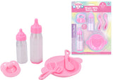 Magic Milk Bottle Set Pretend Play Pink Toy Accessories