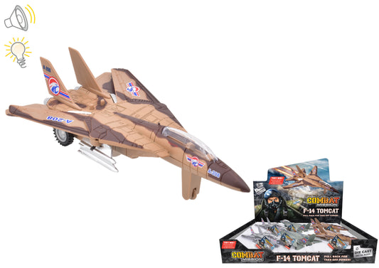 F-14 Tomcat Die-Cast Military Jet Model Pull-Back