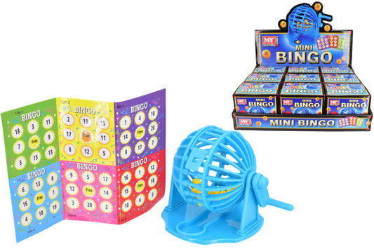 Mini Bingo Game Compact Tabletop Family Party Set