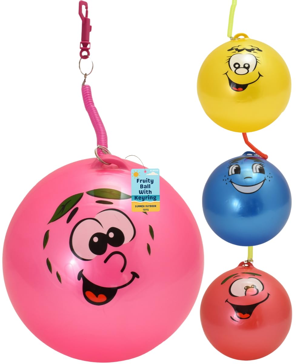 Fruity Scented Balls with Keychain - Air Flow Football Ball for Kids - My Store