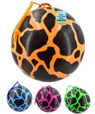 Lava Ball with Keychain | Football Neon Star Design for Kids | - My Store